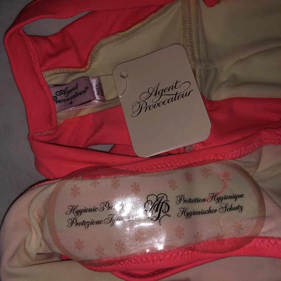 SOLD!!!! NWT Agent Provocateur Maxzy fluo swimsuit - Picture 2 of 4